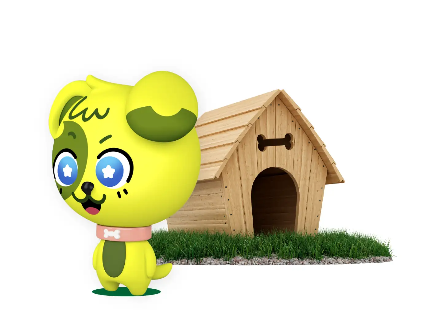 peludito con instalaciones hotel canino