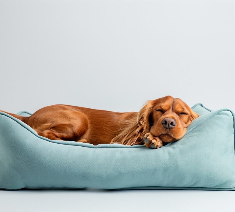 imagen-cama-para-perros-durmiendo