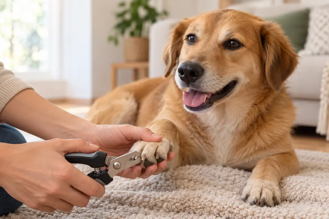 Cómo cortar las uñas a tu perro paso a paso